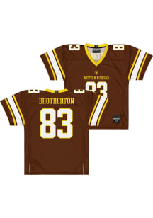 Ryan Brotherton  Campus Ink Western Michigan Broncos Brown NIL Football Jersey