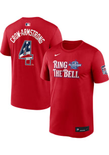Pete Crow-Armstrong Chicago Cubs Red 2026 Home Run Derby Short Sleeve Player T Shirt