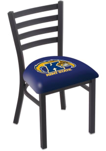 Kent State Golden Flashes Stationary Black Wrinkle Finish Pub Stool - Black