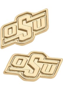 Oklahoma State Cowboys Matte Stud Womens Earrings