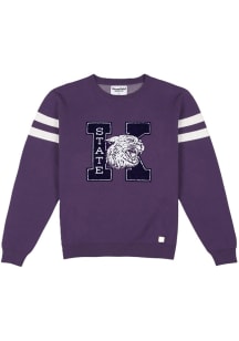 Homefield K-State Wildcats Mens Purple Knit Sideline Long Sleeve Sweater