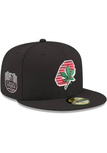 New Era Ohio State Buckeyes Mens Black 59FIFTY Fitted Hat