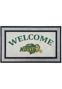 North Dakota State Bison Welcome 18x30 Door Mat