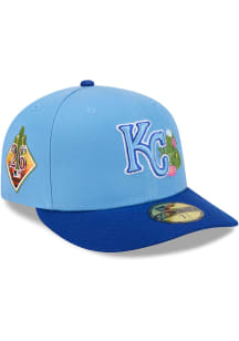 New Era Kansas City Royals Mens Light Blue 2026 Spring Training 59FIFTY Fitted Hat