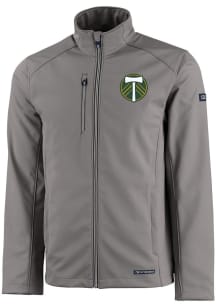 Cutter and Buck Portland Timbers Mens Graphite Evoke Light Weight Jacket