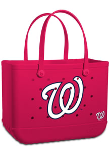Washington Nationals Red Large Bogg Bag Tote
