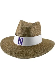 LogoFit Northwestern Wildcats White Angler Mens Bucket Hat