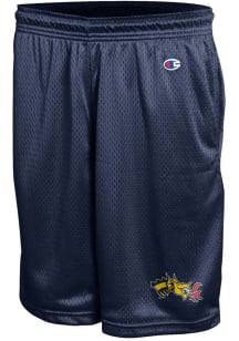 Champion Drexel Dragons Mens Navy Blue Mesh Shorts