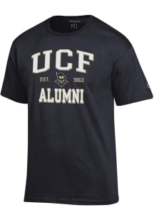 Champion UCF Knights Black Est Date Alumni Jersey Short Sleeve T Shirt