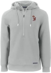 Cutter and Buck Minnesota Golden Gophers Mens Ash Vault Roam Hood