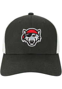 Erie SeaWolves 2T Mid-Pro Structured Trucker Adjustable Hat - Black