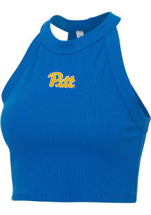 Pitt Panthers Womens Blue Drift Tank Top