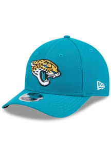 New Era Jacksonville Jaguars Teal Team 9FORTY Mcrown Youth Adjustable Hat