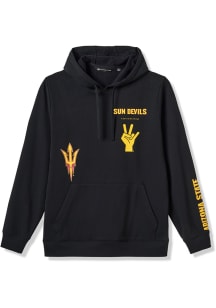 Travis Mathew Arizona State Sun Devils Mens Black Winning Spirit Long Sleeve Hoodie
