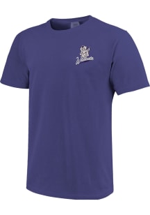 K-State Wildcats Purple Comfort Colors Script Short Sleeve T Shirt