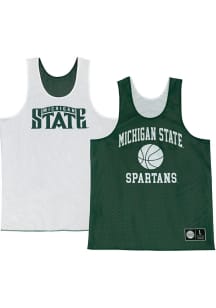 SLAM Michigan State Spartans Green Reversible Practice Jersey