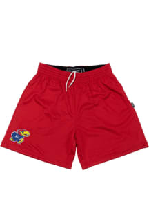 SLAM Kansas Jayhawks Mens Red Practice Shorts