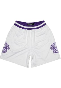 SLAM K-State Wildcats Mens White Vintage Game Shorts