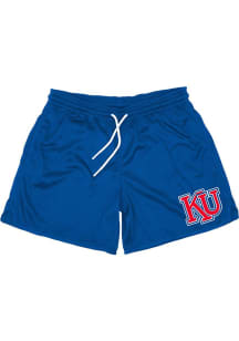 SLAM Kansas Jayhawks Mens Blue Lifestyle Shorts