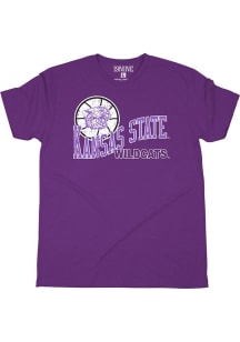 SLAM K-State Wildcats Purple Basketball Short Sleeve Fashion T Shirt