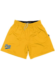 SLAM Pitt Panthers Mens Gold Practice Mesh Mens Basketball Shorts
