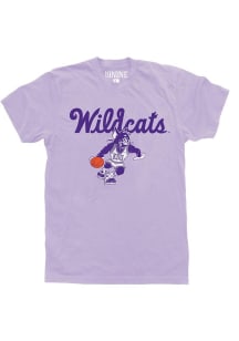 SLAM K-State Wildcats Lavender Basketball Short Sleeve Fashion T Shirt