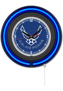 Air Force Double Neon Wall Clock