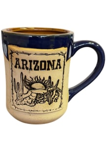 Arizona Stone Engraved 18oz Ceramic Mug - Beige