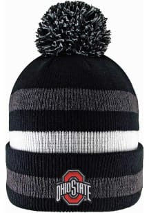 LogoFit Ohio State Buckeyes Black Primetime Mens Knit Hat