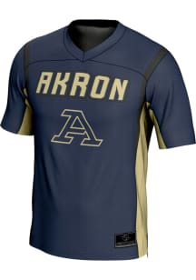 ProSphere Akron Zips Youth Navy Blue Rival Football Football Jersey