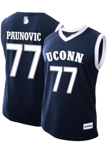 Uros Paunovic  Genuine Collective UConn Huskies Navy Blue NIL Jersey