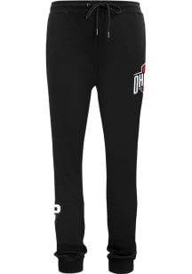 Pro Standard Ohio State Buckeyes Mens Black Classic Sweatpants