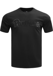 Pro Standard Pitt Panthers Black Triple Black Short Sleeve Fashion T Shirt
