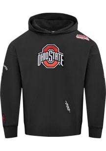 Pro Standard Ohio State Buckeyes Mens Black 9X College Football Playoff National Champions Long Sl..