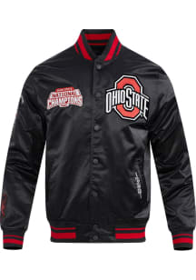 Pro Standard Ohio State Buckeyes Mens Black 9X College Football Playoff National Champions Medium..