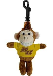 Rowan University Monkey Keychain - Brown