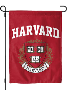 Harvard Crimson 13x18 Garden Flag - Crimson