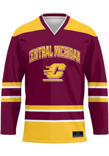 ProSphere  Central Michigan Chippewas Mens Maroon Replica Hockey Jersey