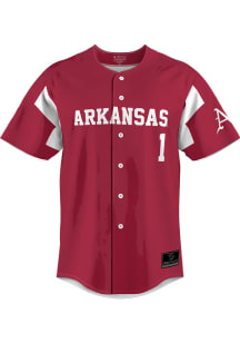ProSphere Arkansas Razorbacks Youth Red Baseball Jersey