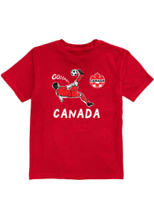 Vive La Fete Canada National Team Toddler Red Ian Short Sleeve T-Shirt