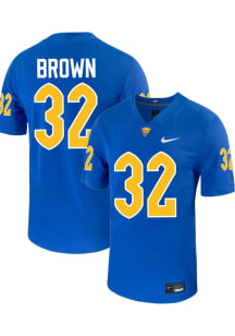 Truitt Brown   Pitt Panthers Blue Football Football Name And Number Football Jersey