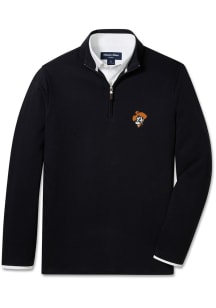 Mizzen+Main Oklahoma State Cowboys Mens Black KPI Long Sleeve Qtr Zip Pullover