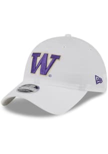 New Era Washington Huskies 9TWENTY Stretch Snap Ripstop Adjustable Hat - White
