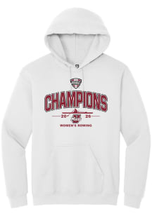 Summit Sportswear Massachusetts Minutemen Mens White MAC 2026 Women's Rowing Champions Long Sleeve..