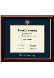 Drexel Dragons Team Logo Diploma Frame - Blue