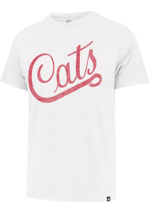47 Arizona Wildcats White Script Cats Franklin Short Sleeve Fashion T Shirt