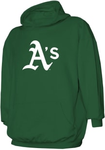 Stitches Oakland Athletics Youth Black Logo Long Sleeve Hoodie
