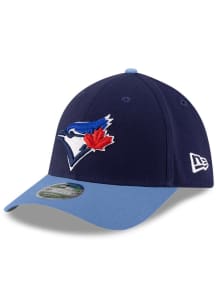 New Era Toronto Blue Jays Mens Navy Blue MLB Player Replica 39THIRTY M-Crown Flex Hat