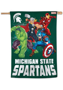 Michigan State Spartans Marvel Avengers  28x40 Banner - Green