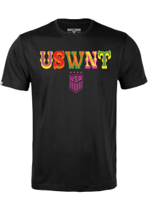 Levelwear USWNT Black Richmond Fiesta Short Sleeve T Shirt